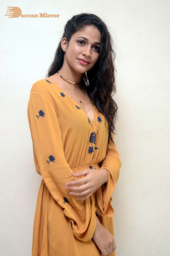 Lavanya Tripathi in a yellow dress