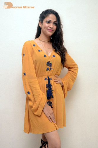 Lavanya Tripathi in a yellow dress