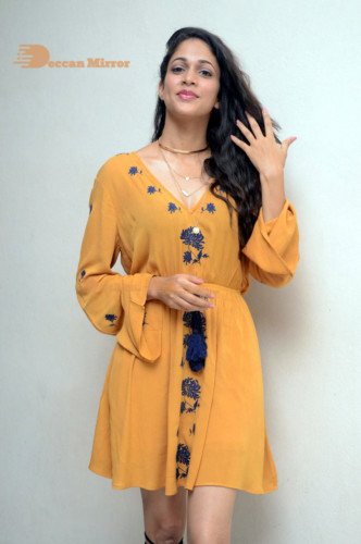 Lavanya Tripathi in a yellow dress