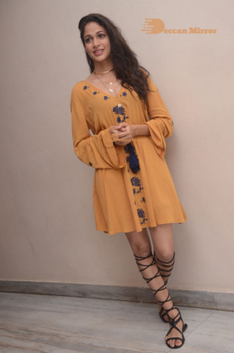 Lavanya Tripathi in a yellow dress