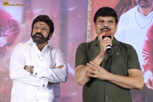 Legend 10-Year Blockbuster Success Meet attended by Nandamuri Balakrishna, Sonal Chauhan, and Boyapati Srinu