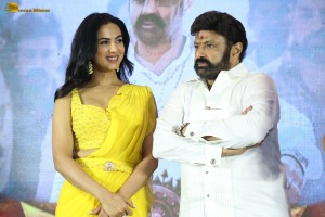 Legend 10-Year Blockbuster Success Meet attended by Nandamuri Balakrishna, Sonal Chauhan, and Boyapati Srinu