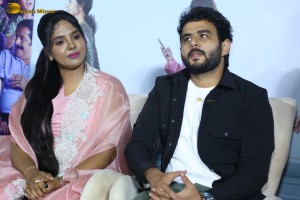 Let’s Get Married Press Meet attended by Harish Kalyan, Ivana, Nadhiya, Sudheer Babu, and Sakshi Dhoni