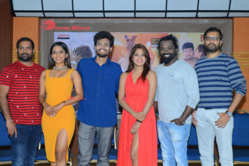 Stills from Telugu Movie Life Anubhavinchu Raja Meet the Press