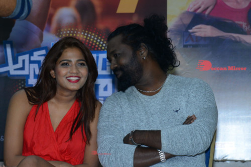 Stills from Telugu Movie Life Anubhavinchu Raja Meet the Press