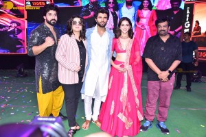 Liger Pre-Release Function attended by Vijay Deverakonda, Ananya Panday, Puri Jagannadh and Charmme Kaur