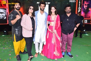 Liger Pre-Release Function attended by Vijay Deverakonda, Ananya Panday, Puri Jagannadh and Charmme Kaur