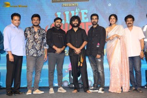 Pre-Release Function of the film Like Share and Subscribe attended by Santosh Sobhan, Faria Abdullah and Nani