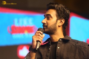 Pre-Release Function of the film Like Share and Subscribe attended by Santosh Sobhan, Faria Abdullah and Nani