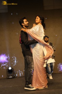 Pre-Release Function of the film Like Share and Subscribe attended by Santosh Sobhan, Faria Abdullah and Nani
