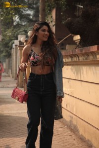 Lopamudra Raut in a sleeveless dress in Mumbai