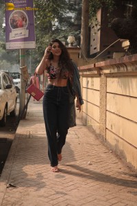 Lopamudra Raut in a sleeveless dress in Mumbai