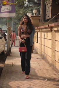 Lopamudra Raut in a sleeveless dress in Mumbai