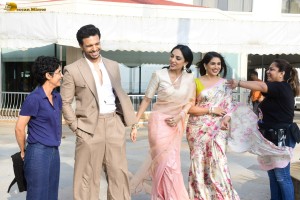 Love, Sitara cast Sobhita Dhulipala, Sonali Kulkarni, and Rajeev Siddhartha promote the film Love, Sitara