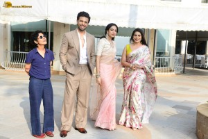 Love, Sitara cast Sobhita Dhulipala, Sonali Kulkarni, and Rajeev Siddhartha promote the film Love, Sitara