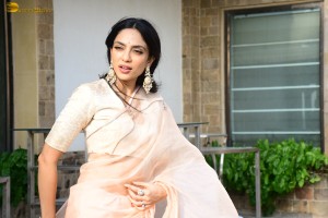 Love, Sitara cast Sobhita Dhulipala, Sonali Kulkarni, and Rajeev Siddhartha promote the film Love, Sitara