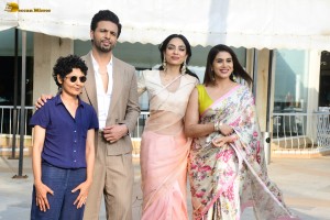 Love, Sitara cast Sobhita Dhulipala, Sonali Kulkarni, and Rajeev Siddhartha promote the film Love, Sitara
