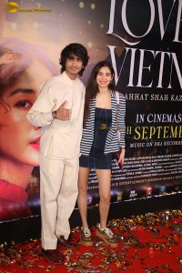Love in Vietnam Screening attended by Avneet Kaur, Raj Babbar, Shantanu Maheshwari, Helly Shah, and others