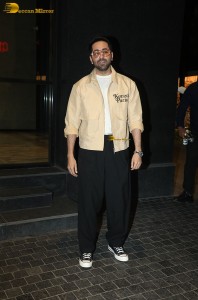 Bollywood Superstars Shah Rukh Khan, Salman Khan, and Aamir Khan attended 'Loveyapa' Screening on February 5, 2025