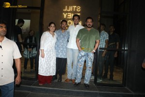 Bollywood Superstars Shah Rukh Khan, Salman Khan, and Aamir Khan attended 'Loveyapa' Screening on February 5, 2025