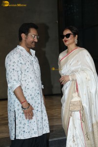 Loveyapa Special Screening attended by Aamir Khan, Dharmendra, Rekha, and Shabana Azmi