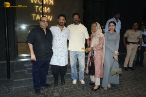 Loveyapa Special Screening attended by Aamir Khan, Dharmendra, Rekha, and Shabana Azmi
