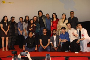 Loveyapa Trailer Launch attended by Khushi Kapoor, Junaid Khan, and Aamir Khan