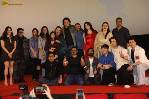 Loveyapa Trailer Launch attended by Khushi Kapoor, Junaid Khan, and Aamir Khan
