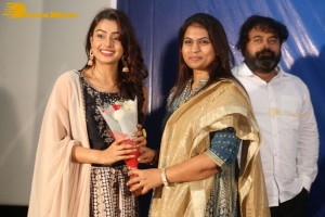 Syed Sohel and Actress Mokksha at the launch of their movie Lucky Lakshman