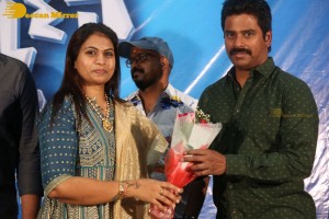 Syed Sohel and Actress Mokksha at the launch of their movie Lucky Lakshman