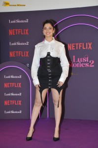 Lust Stories 2 Special Screening attended by Tamannaah Bhatia, Mrunal Thakur, Vijay Varma, Angad Bedi, and others