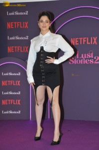 Lust Stories 2 Special Screening attended by Tamannaah Bhatia, Mrunal Thakur, Vijay Varma, Angad Bedi, and others