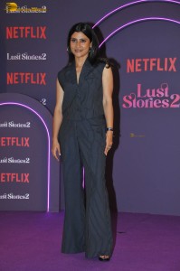 Lust Stories 2 Special Screening attended by Tamannaah Bhatia, Mrunal Thakur, Vijay Varma, Angad Bedi, and others