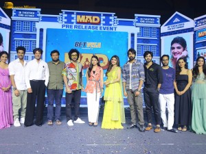 MAD Pre-Release Function attended by Narne Nithiin, Swetha Varma, Siddhu Jonnalagadda, Sreeleela and Dulquer Salmaan