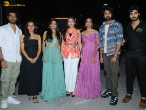 MAD Pre-Release Function attended by Narne Nithiin, Swetha Varma, Siddhu Jonnalagadda, Sreeleela and Dulquer Salmaan