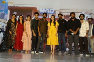 MAD Teaser Launch attended by Narne Nithin, Sangeeth Sobhan, Gouri Priya, and Gopikaa Udayan