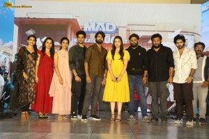 MAD Teaser Launch attended by Narne Nithin, Sangeeth Sobhan, Gouri Priya, and Gopikaa Udayan