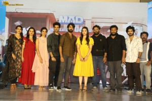 MAD Teaser Launch attended by Narne Nithin, Sangeeth Sobhan, Gouri Priya, and Gopikaa Udayan