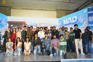 MAD Teaser Launch attended by Narne Nithin, Sangeeth Sobhan, Gouri Priya, and Gopikaa Udayan