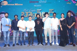 Most Eligible Bachelor Success Meet with Akhil, Pooja Hegde and Allu Arjun