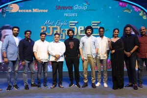 Most Eligible Bachelor Success Meet with Akhil, Pooja Hegde and Allu Arjun