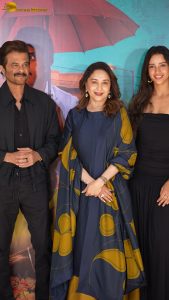 Maa Behen Screening attended by Madhuri Dixit, Tripti Dimri, and Anil Kapoor