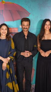 Maa Behen Screening attended by Madhuri Dixit, Tripti Dimri, and Anil Kapoor