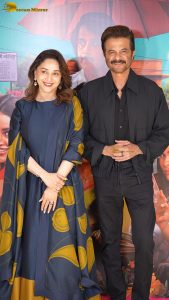 Maa Behen Screening attended by Madhuri Dixit, Tripti Dimri, and Anil Kapoor