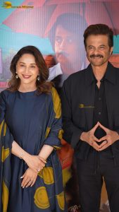 Maa Behen Screening attended by Madhuri Dixit, Tripti Dimri, and Anil Kapoor
