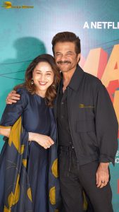 Maa Behen Screening attended by Madhuri Dixit, Tripti Dimri, and Anil Kapoor