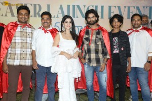 Maa Nanna Superhero Teaser Launch attended by Sudheer Babu, Aarna, and Sayaji Shinde