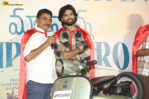 Maa Nanna Superhero Teaser Launch attended by Sudheer Babu, Aarna, and Sayaji Shinde