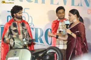 Maa Nanna Superhero Teaser Launch attended by Sudheer Babu, Aarna, and Sayaji Shinde