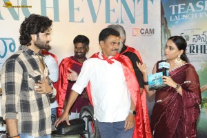 Maa Nanna Superhero Teaser Launch attended by Sudheer Babu, Aarna, and Sayaji Shinde